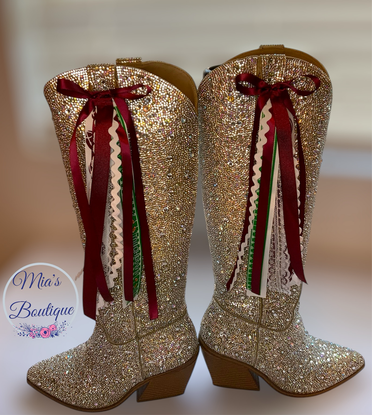 Custom Boot Ribbons - Gameday Accessories for Sports Events, Celebrations, and Spirit Days
- Boot Ribbons - Gameday Boot Ribbons