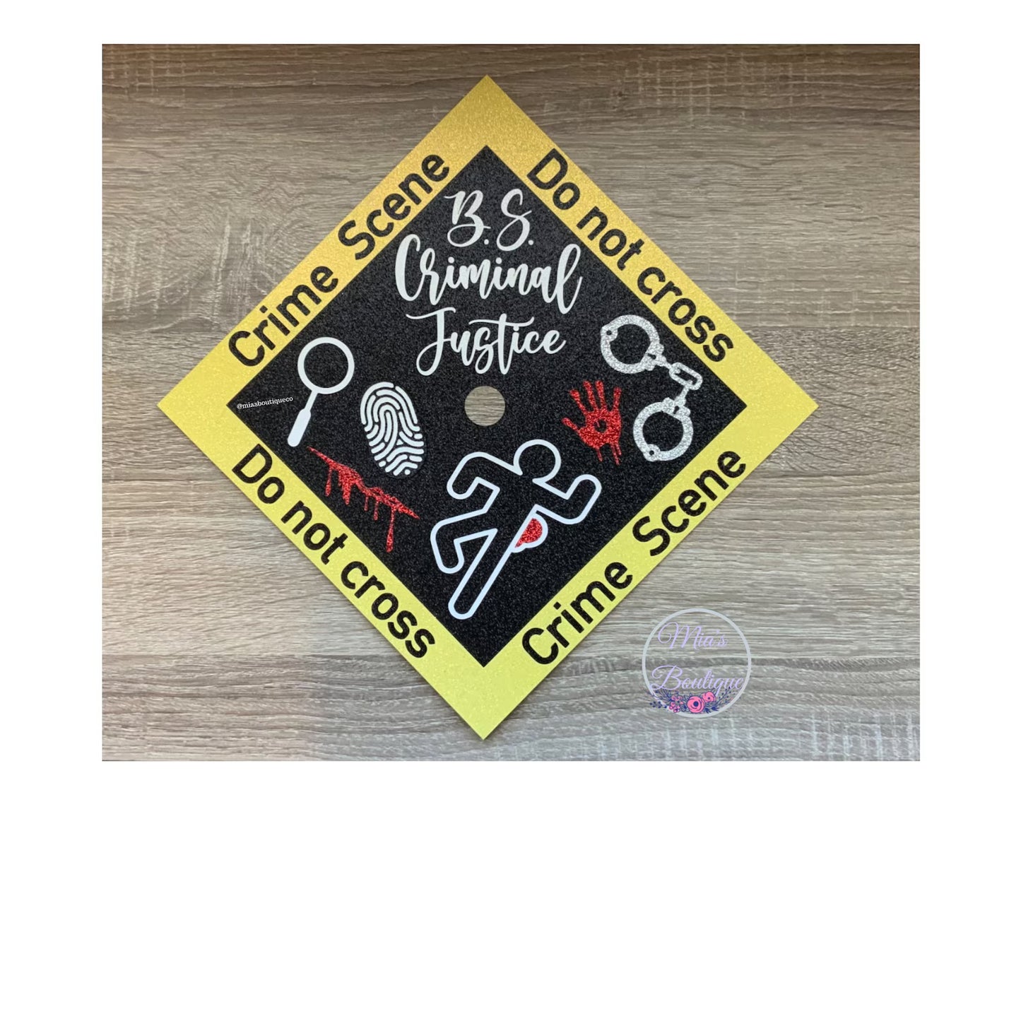 Forensic Psychology Graduation Cap Topper