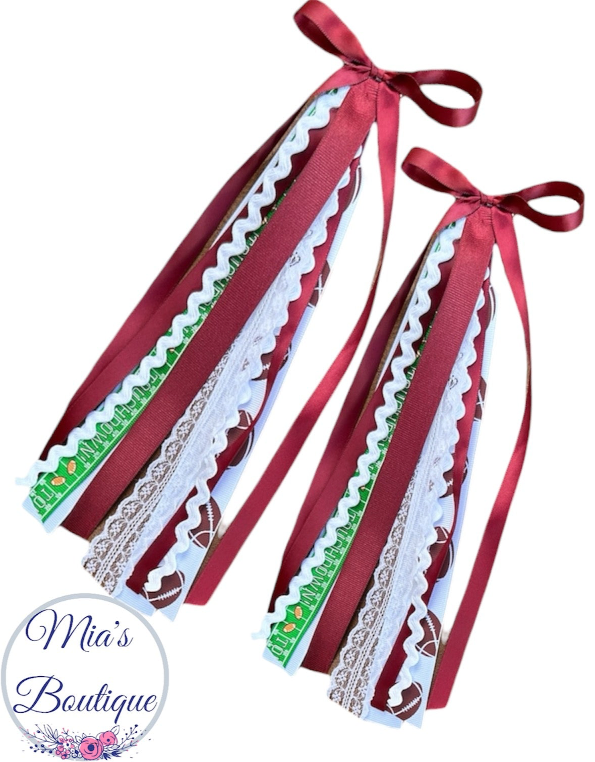 Custom Boot Ribbons - Gameday Accessories for Sports Events, Celebrations, and Spirit Days
- Boot Ribbons - Gameday Boot Ribbons