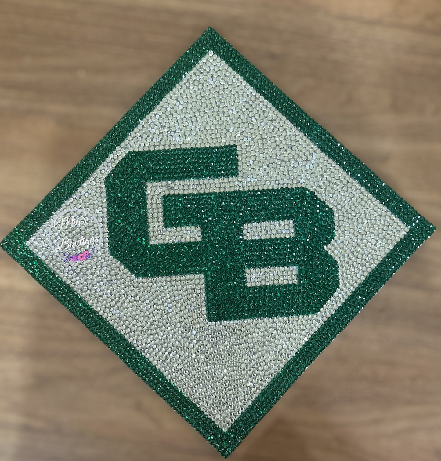 University of wisconsin green bay graduation cap topper Custom Personalized Graduation Cap Topper Graduation Cap