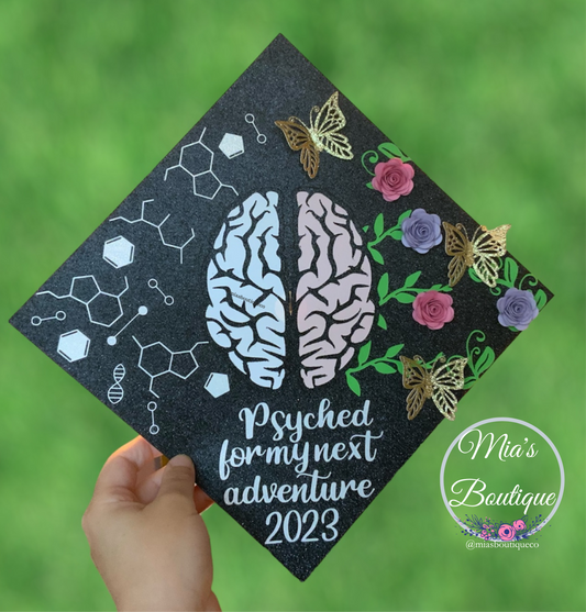 Psychology Graduation Cap Topper