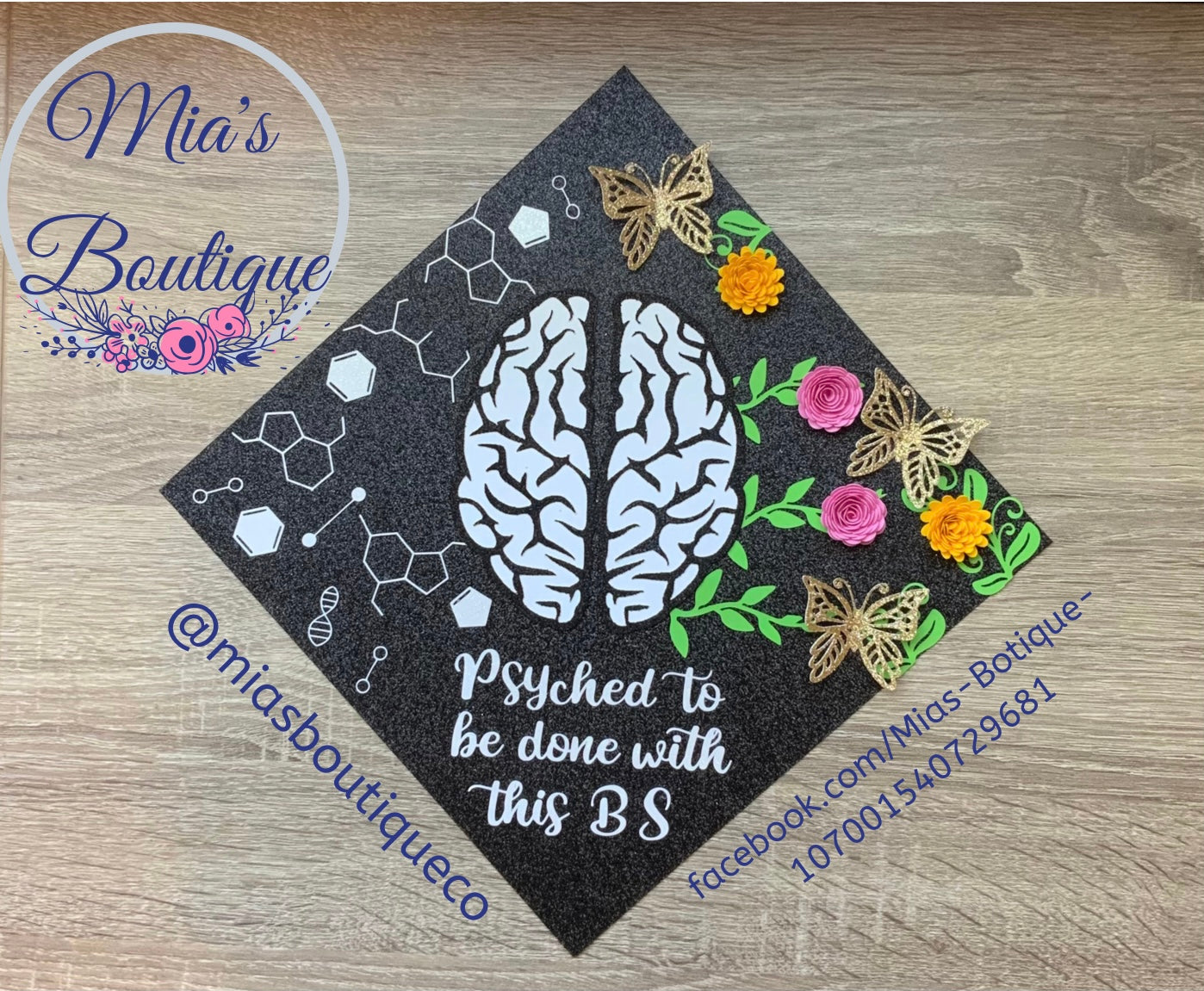 Graduation Cap Forensic Psychology Graduation Cap Topper