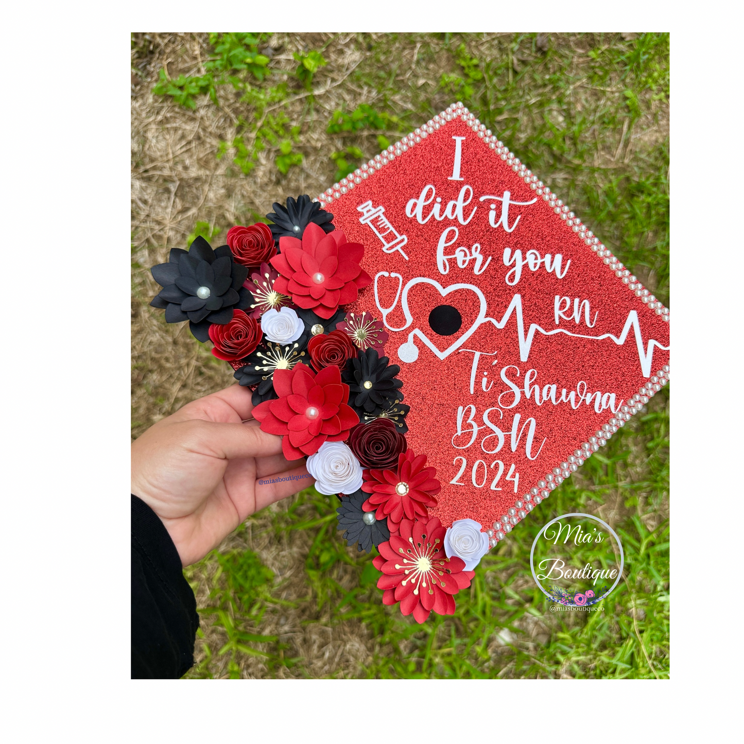 Custom Graduation Cap Topper On to the next chapter Graduation Cap Topper Nurse Custom Personalized Graduation Cap Topper