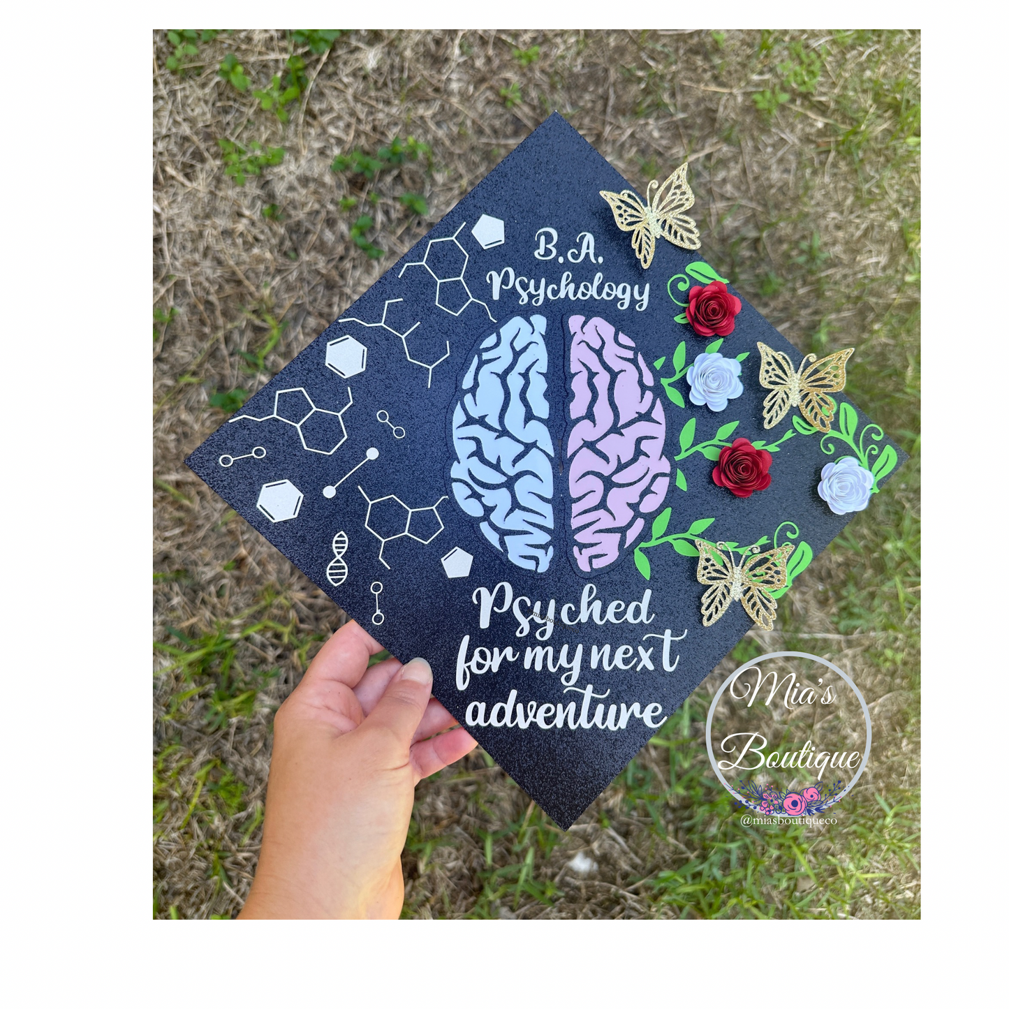 Graduation Cap Forensic Psychology Graduation Cap Topper