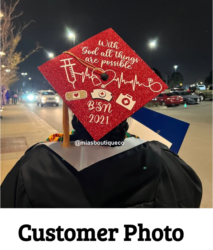 *Nurse Graduation Cap
