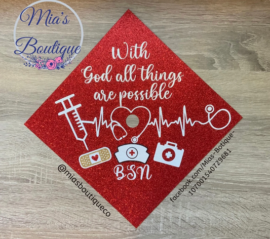 *Nurse Graduation Cap