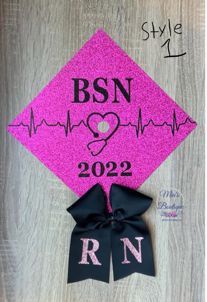 Graduation Bow Custom Personalized Bow