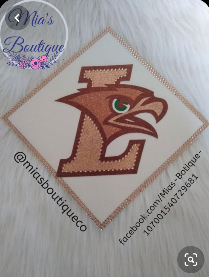 Lehigh University Graduation Cap Topper.