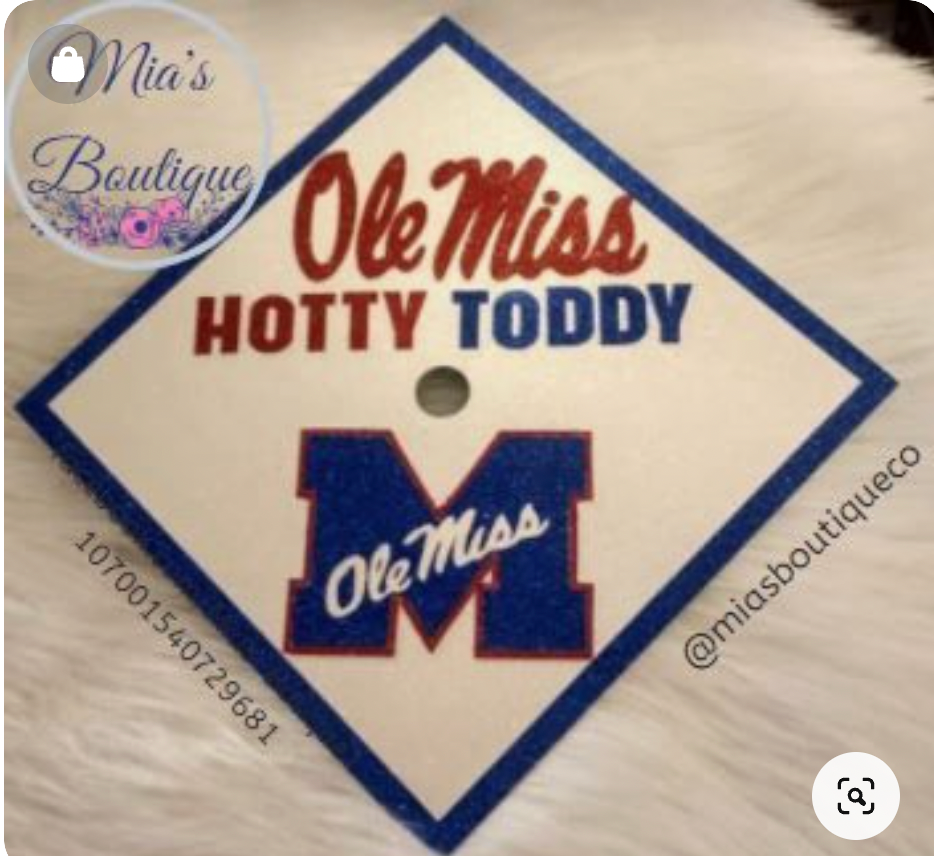 *Ole Miss Graduation Cap