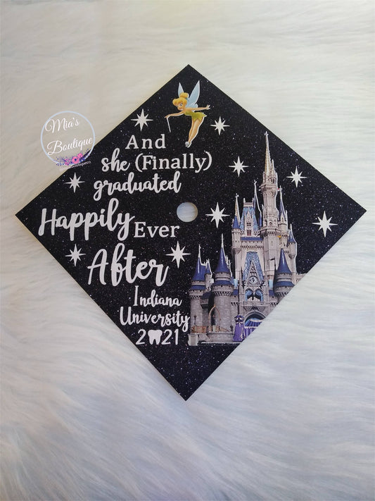 Custom graduation cap topper