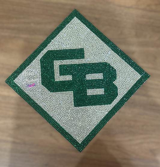 University of wisconsin green bay graduation cap topper Custom Personalized Graduation Cap Topper Graduation Cap