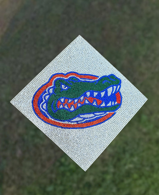 University of Florida Graduation Cap Topper UF Graduation Cap, Gators Grad Cap