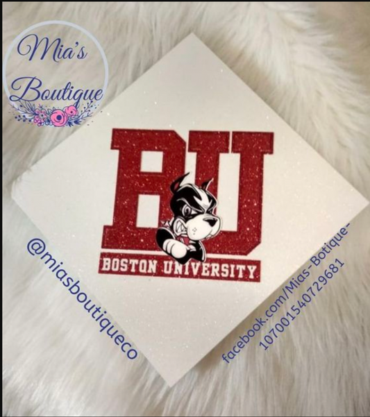 Boston University Graduation Cap