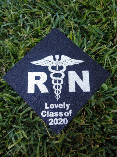 Nurse Graduation cover/ Custom Nurse University Graduation Cap/