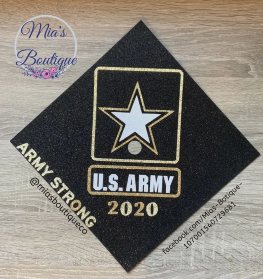 Army Graduation Cap cover